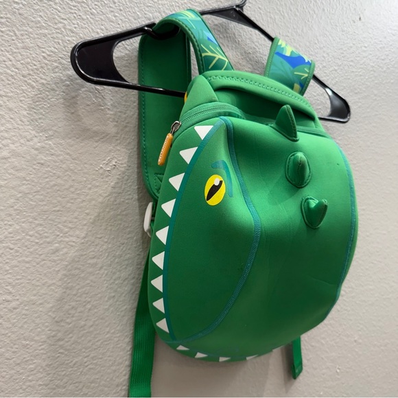 Sunnylife Green Dinosaur Backpack Kids neoprene - Picture 3 of 6